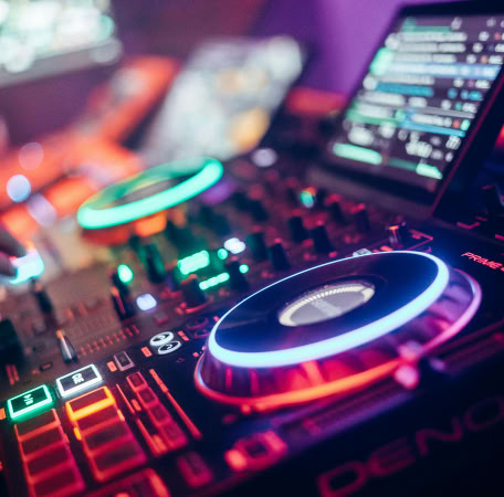 Kostenloses Stock Foto zu audio-mixer, audioger&auml;te, beleuchtet